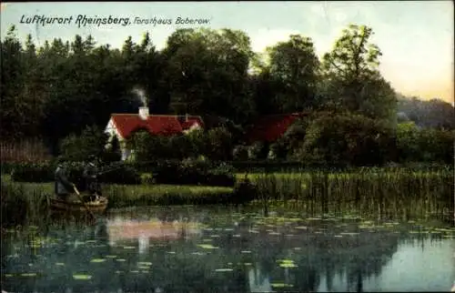 Ak Rheinsberg in der Mark, Forsthaus Boberow