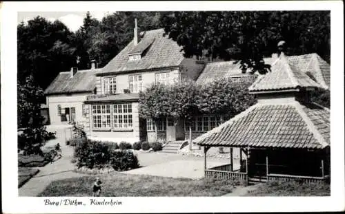 Ak Burg in Dithmarschen, Kinderheim