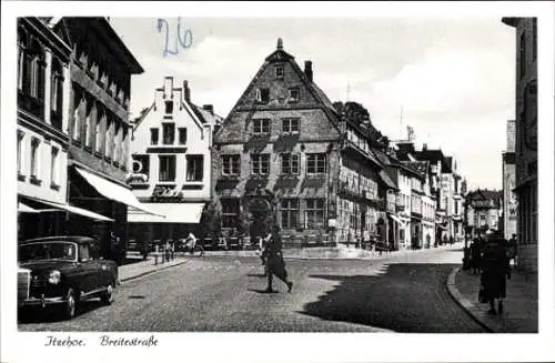 Ak Itzehoe in Holstein, Breitestraße