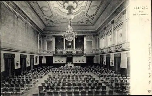 Ak Leipzig in Sachsen, Aula, Universität