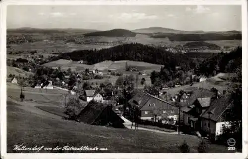 Ak Waltersdorf (Amtsh. Zittau) Großschönau in der Oberlausitz, Gesamtansicht, Rübezahlbaude