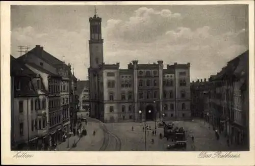 Ak Zittau in Sachsen, Rathaus