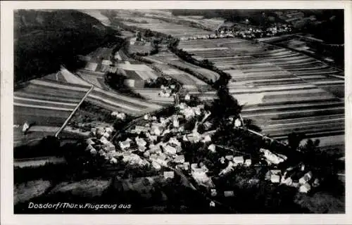 Ak Dosdorf Arnstadt in Thüringen, Fliegeraufnahme