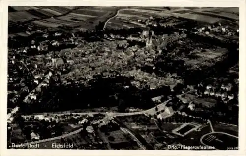 Ak Duderstadt im Eichsfeld, Fliegeraufnahme