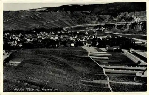 Ak Mehring an der Mosel, Fliegeraufnahme