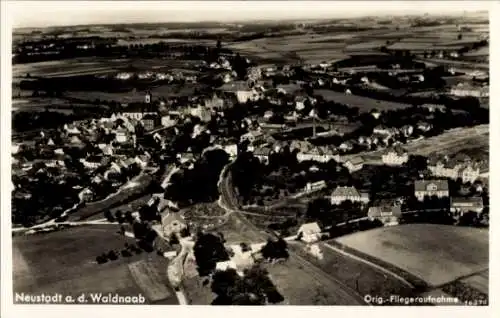 Ak Neustadt an der Waldnaab, Fliegeraufnahme