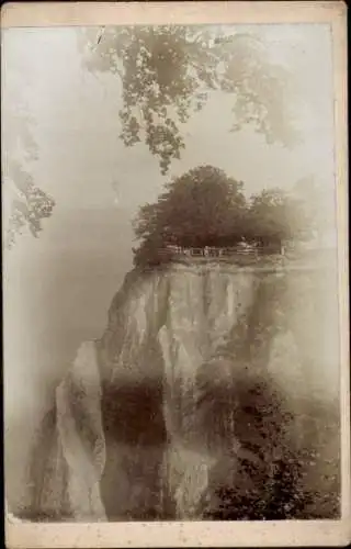 Foto Stubbenkammer Sassnitz auf Rügen, Königsstuhl Kreidefelsen