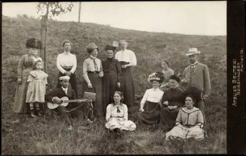 Foto Ausflugsgesellschaft, Gruppenbild