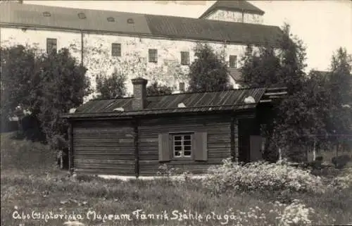 Foto Ak Turku Åbo Finnland, Historisches Museum, Fänrik Stahlepluga