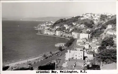 Foto Ak Wellington Neuseeland, Oriental Bay