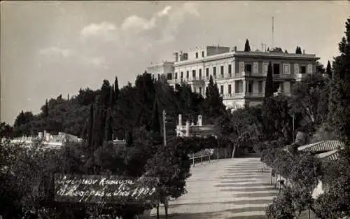 Ak Korfu Griechenland, Kaiserliche Villa Achilleion