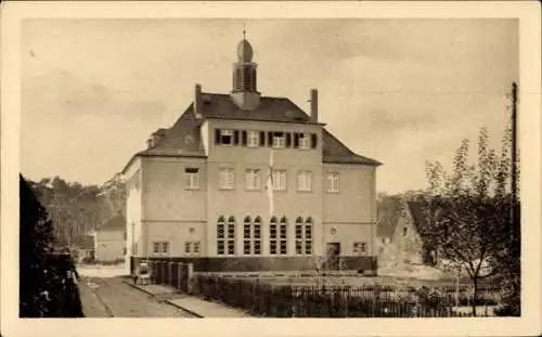 Ak Darmstadt, Paul-Gerhardt-Haus, Gemeindehaus ev. Johannes-Gemeinde, Waldkolonie Dornheimer Weg