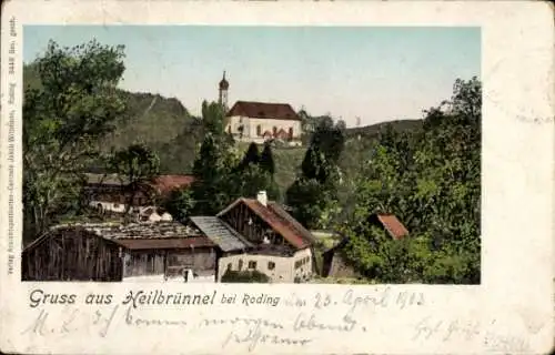 Ak Heilbrünnl Roding in der Oberpfalz, Heilbrünnel, Gesamtansicht