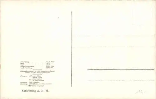 Ak Dampfschiff König Friedrich August, HAPAG