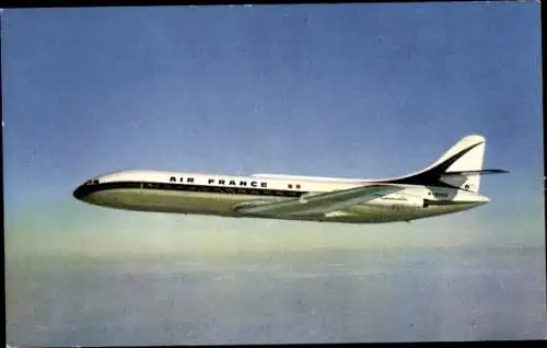 Ak Französisches Passagierflugzeug, Air France, Caravelle