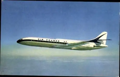 Ak Französisches Passagierflugzeug, Air France, Caravelle