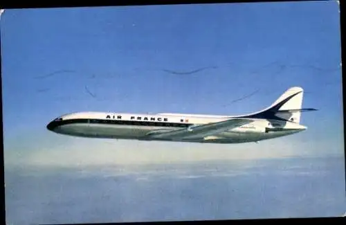 Ak Französisches Passagierflugzeug, Air France, Caravelle