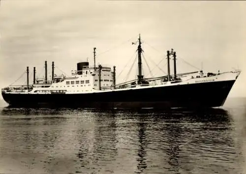 Ak Frachtschiff MS Bayernstein, Norddeutscher Lloyd