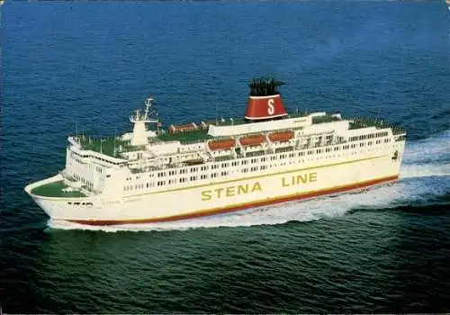 Ak Fährschiff Stena Danica der Stena Line, Linie Göteborg Frederikshavn