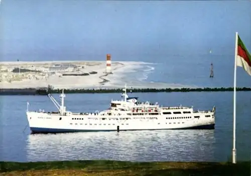 Ak Fährschiff M.S. Roland von Bremen, Bremerhaven