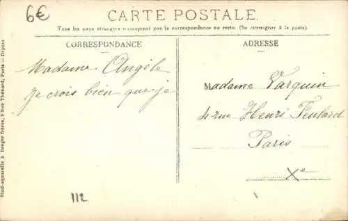 Ak La Ferte sous Jouarre Seine et Marne, Promenade de l'Ile