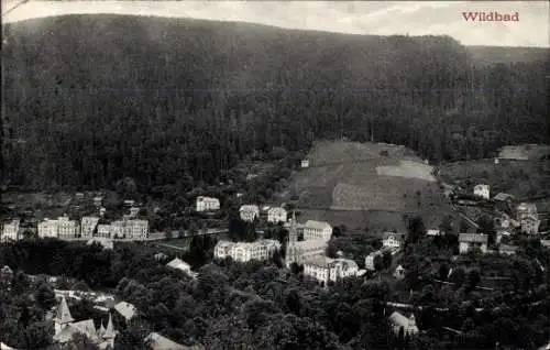 Ak Bad Wildbad im Schwarzwald, Panorama