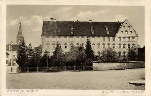 Ak Rottenburg am Neckar, bischöfliches Palais