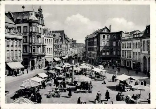 Ak Trier an der Mosel, Hauptmarkt