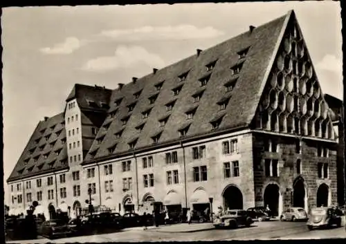 Ak Nürnberg in Mittelfranken, Mauthalle, VW Käfer