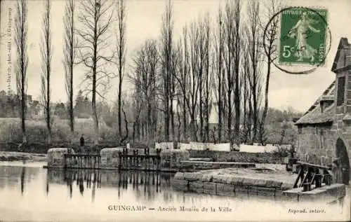 Ak Guingamp Cotes d'Amor, Ancien Moulin de la Ville