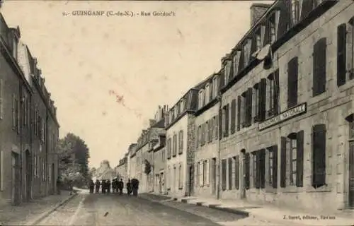 Ak Guingamp Cotes d'Amor, Rue Gordoc'h