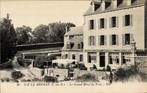 Ak Île de Bréhat Côtes d’Armor, Grand Hotel du Port