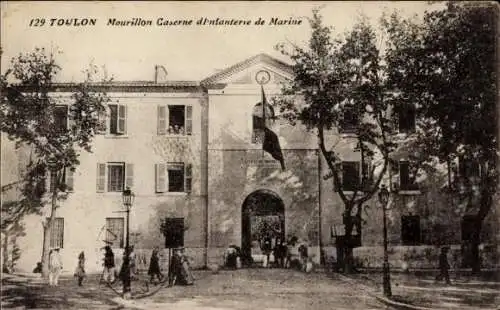 Ak Le Mourillon Toulon Var, Caserne d'Infanterie de Marine