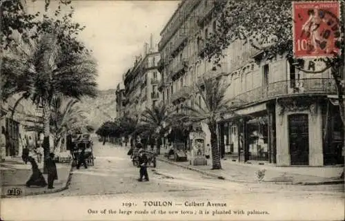 Ak Toulon Var, Colbert Avene