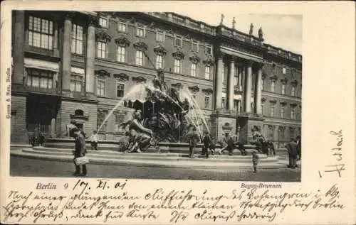 Ak Berlin Mitte, Begas Brunnen