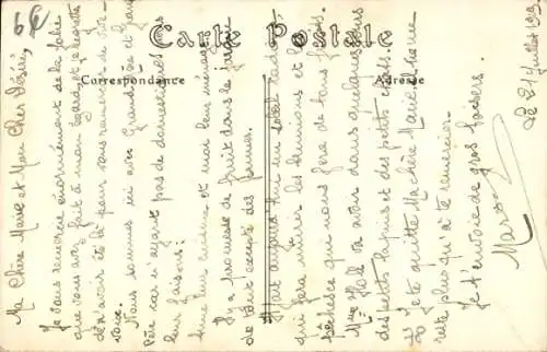 Ak Épone Yvelines, Kirche, Glockenturm