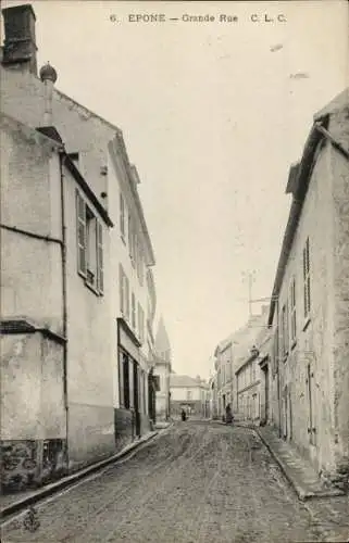 Ak Épone Yvelines, Grande Rue