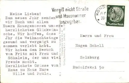 Ak Konstanz am Bodensee, Luftbild
