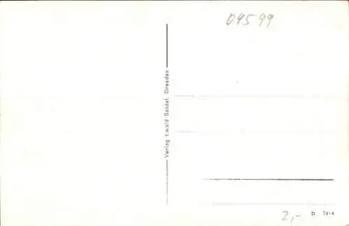 Ak Freiberg in Sachsen, Ortsansicht