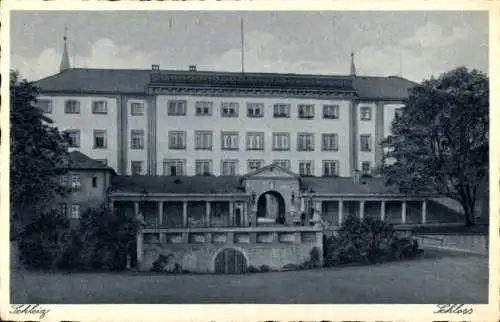 Ak Schleiz im Vogtland Thüringen, Schloss