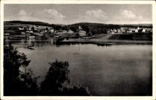 Ak Saaldorf Bad Bad Lobenstein in Thüringen, Stausee der Saaletalsperre