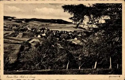 Ak Remda Rudolstadt in Thüringen, Blick von der Linzig