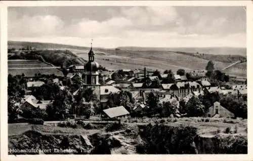 Ak Lehesten in Thüringen, Blick auf den Ort mit Umgebung