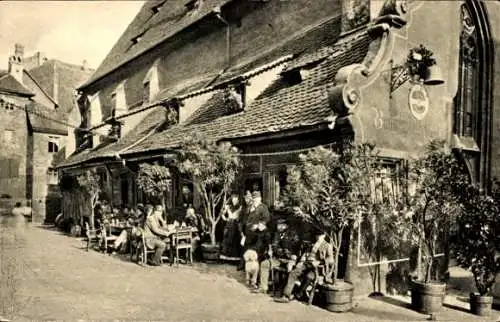 Ak Nürnberg in Mittelfranken, Bratwurstglöcklein