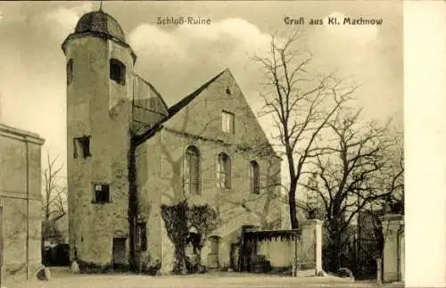 Ak Kleinmachnow, Schloss Ruine, Eingangstor, 1913