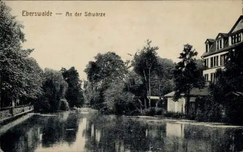 Ak Eberswalde in Brandenburg, An der Schwärze