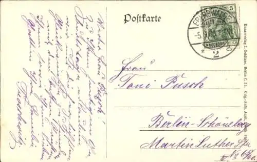 Ak Eberswalde in Brandenburg, An der Schwärze