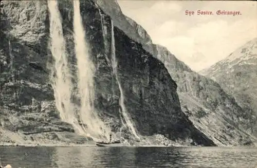 Ak Geiranger Norwegen, De syv Sostre