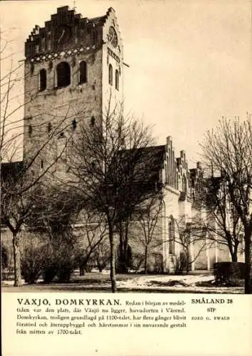 Ak Växjö Schweden, Domkyrkan