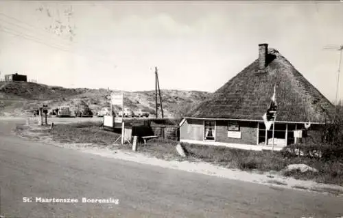 Ak Sint Maartenszee Nordholland Niederlande, Boerenslag